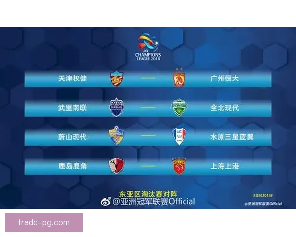 2026亚冠精英联赛东亚区四队强势晋级八强战